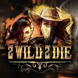 2 Wild 2 Die slot logo by Hacksaw Gaming at Prive Casino