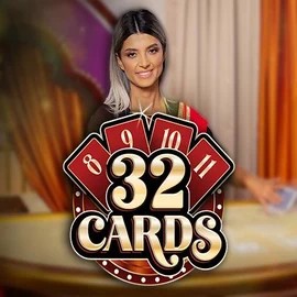 32 Cards slot logo by Ezugi at Prive Casino