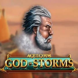 Age Of The Gods: God of Storms casino game by Playtech – featured logo at Prive Casino