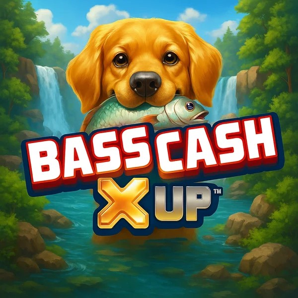Bass Cash X UP slot icon by Alchemy Gaming, available at Prive Casino