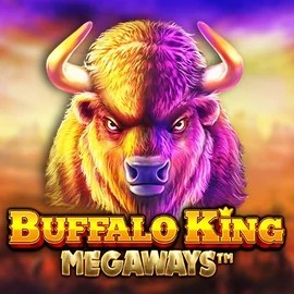 Buffalo King Megaways slot logo by Pragmatic Play at Prive Casino