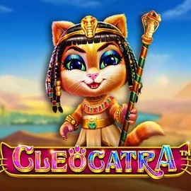 Cleocatra slot logo by Pragmatic Play at Prive Casino