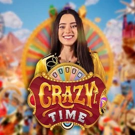 Crazy Time logo by Evolution Prive Casino