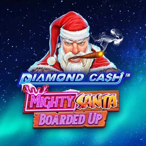 Enjoy Diamond Cash Mighty Santa Boarded Up by Greentube – logo hosted on privecasinoo.com