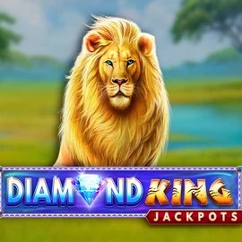 Jackpots logo of Diamond King Jackpots from SpinPlay Games at Prive Casino
