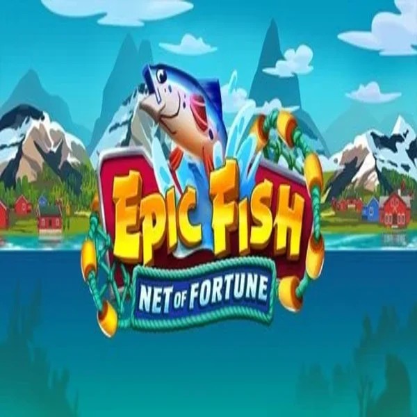 Epic Fish Net of Fortune slot logo by Quickspin at Prive CasinoEpic Fish Net of Fortune