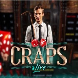 Enjoy Live Craps by Evolution – logo hosted on privecasinoo.com
