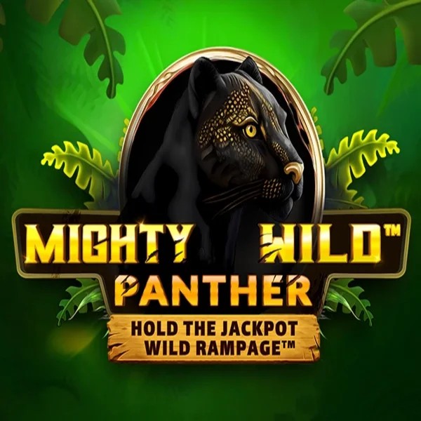 Mighty Wild Panther slot logo by Wazdan at Prive Casino