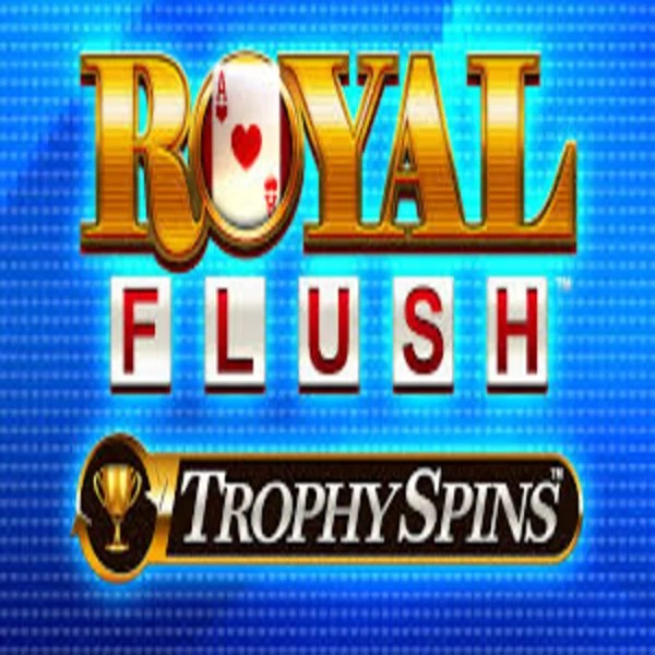 Royal Flush Trophy Spins online game logo by Greentube on privecasinoo.com