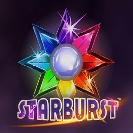 Starburst logo by NetEnt Prive Casino