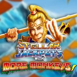 Enjoy Stellar Jackpots with More Monkeys by Lightning Box Game – logo hosted on privecasinoo.com