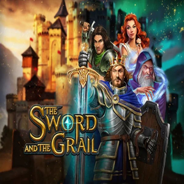 The Sword and the Grail casino game by Play'n GO – featured logo at Prive Casino